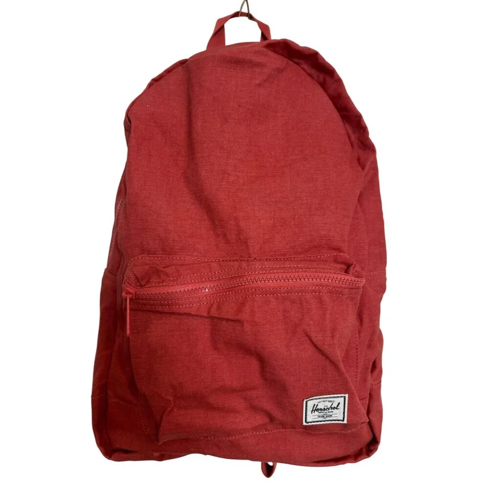 Herschel Supply Co Nova Cotton Casuals Daypack Mineral Red Backpack NWT